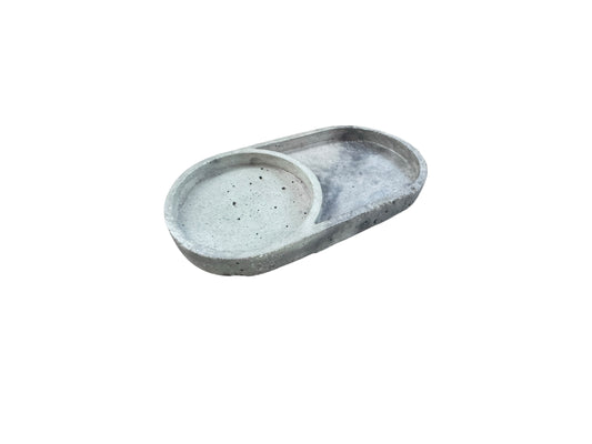 Mist Dipping Oval Tray