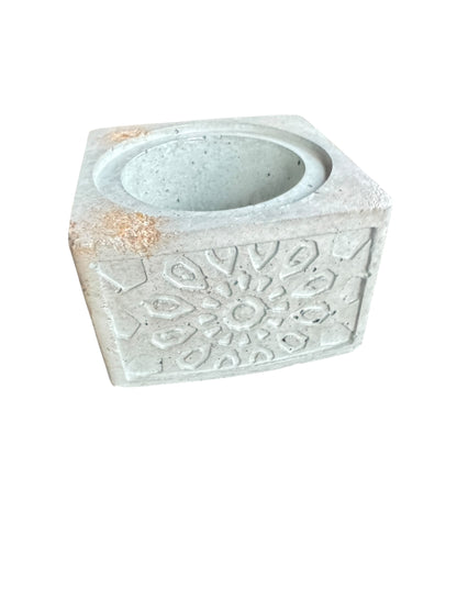 Mist Mandala Planter / Candle holder