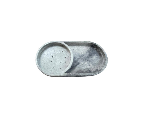 Mist Dipping Oval Tray