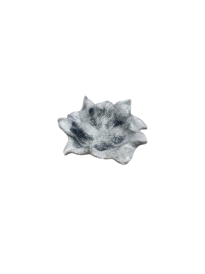 Lunar Selenite Leaf Bowl