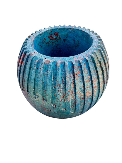 Tectonic Pintuck Orb Classic Planter