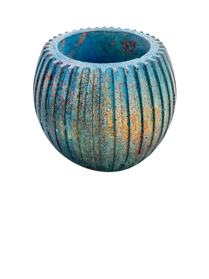 Tectonic Pintuck Orb Classic Planter