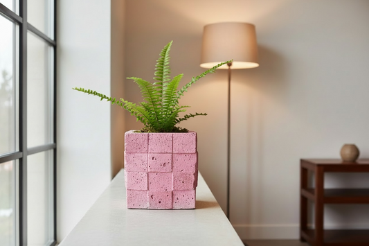 Volcanic Gobble Block Planter