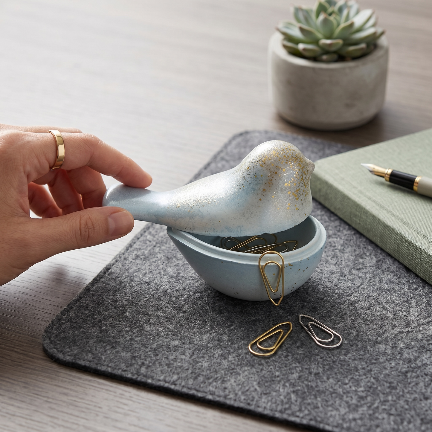 Bird Trinket Box
