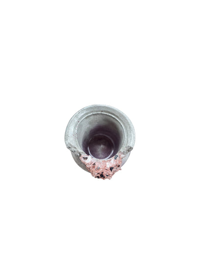 Blush Geode Jar