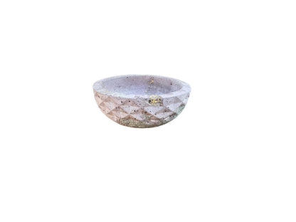 Blush Sand Faceted Valet Planter