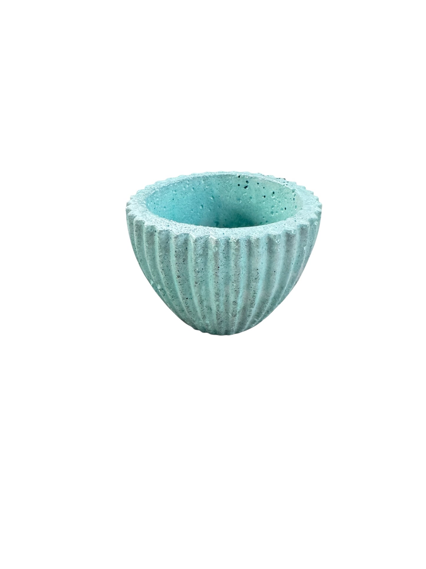 Mint Spark Ribbed Flute Petite