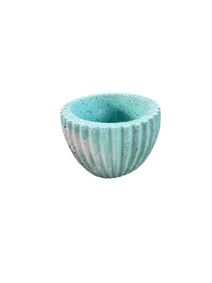 Mint Spark Ribbed Flute Petite