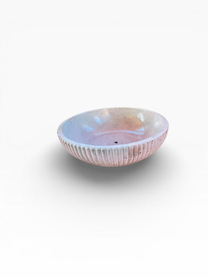 Blush Ribbed Classic Planter