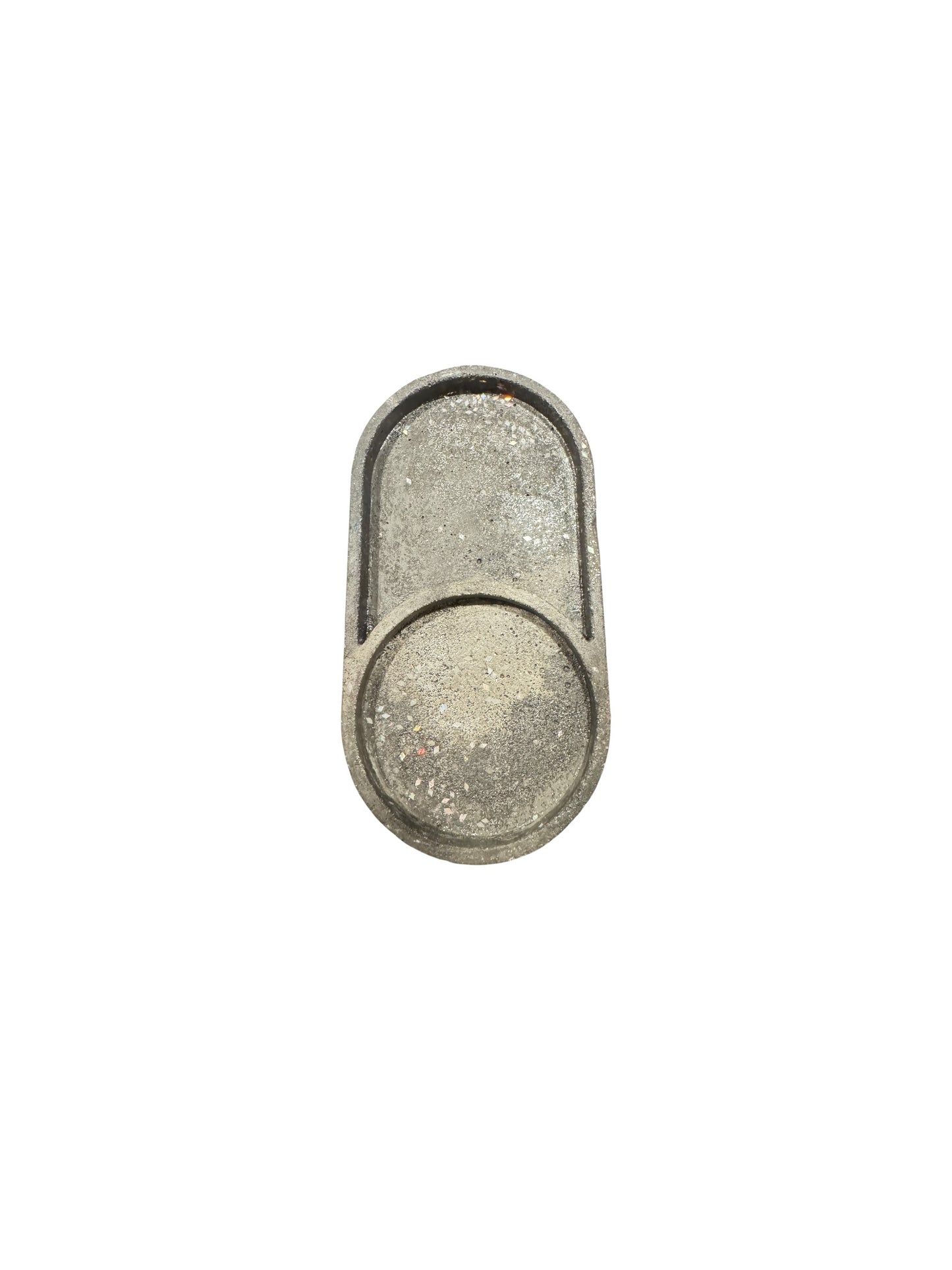 Lunar Dipping Oval Tray