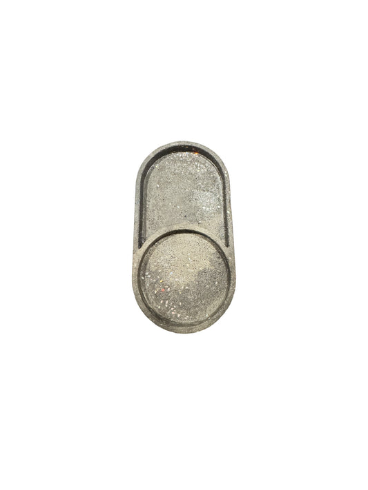 Lunar Dipping Oval Tray