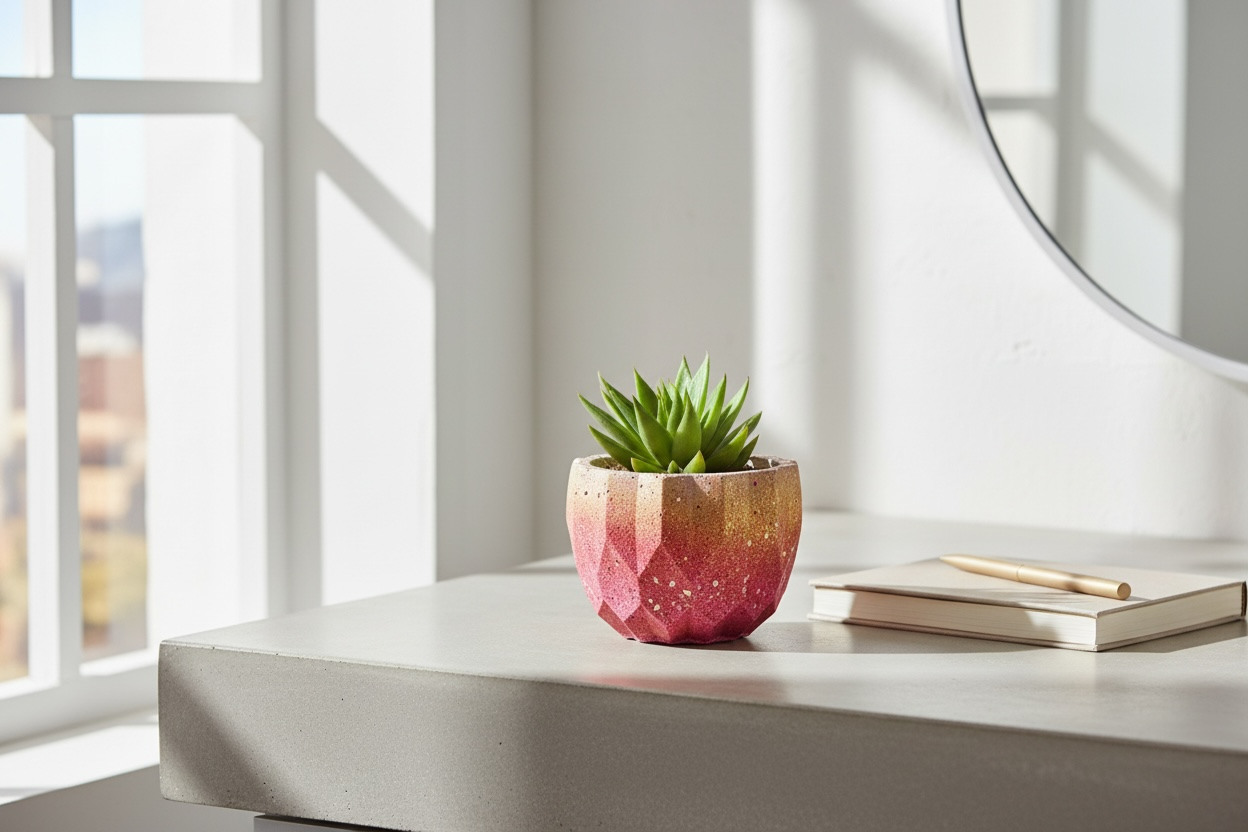 Canyon Diamond Facet Planter