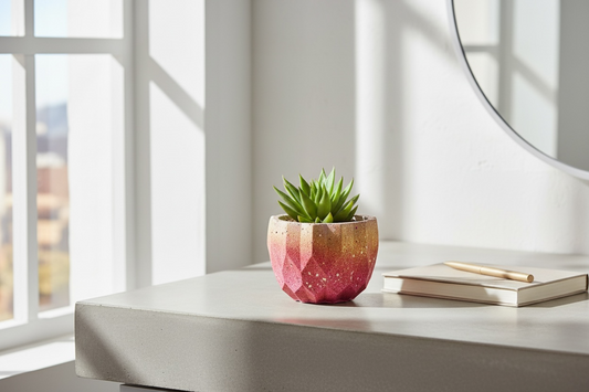Canyon Diamond Facet Planter