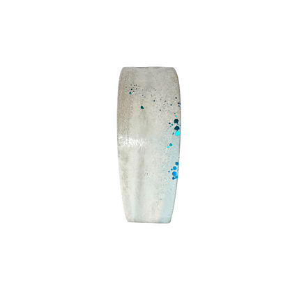 Dusty Salt Orb Bud Vase