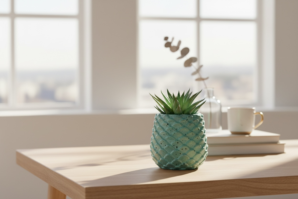 Mint Scales Planter