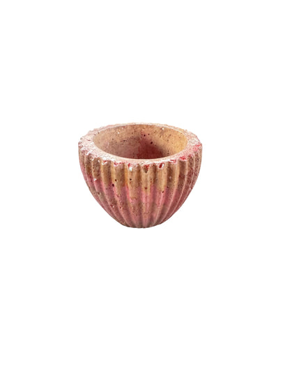 Canyon Ribbed Flute Classic Planter