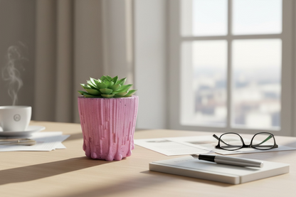 Blush Drip Planter