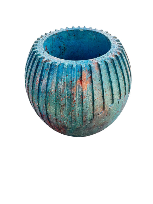 Tectonic Pintuck Orb Classic Planter