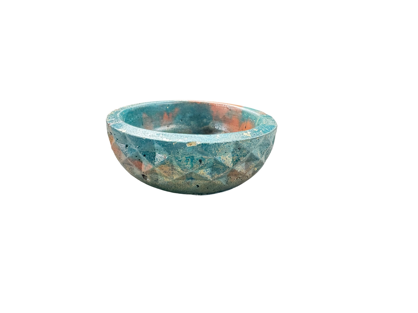 Tectonic Faceted Valet Bowl