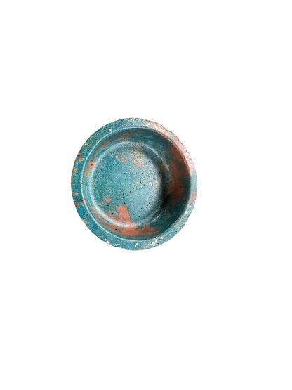Tectonic Faceted Valet Bowl