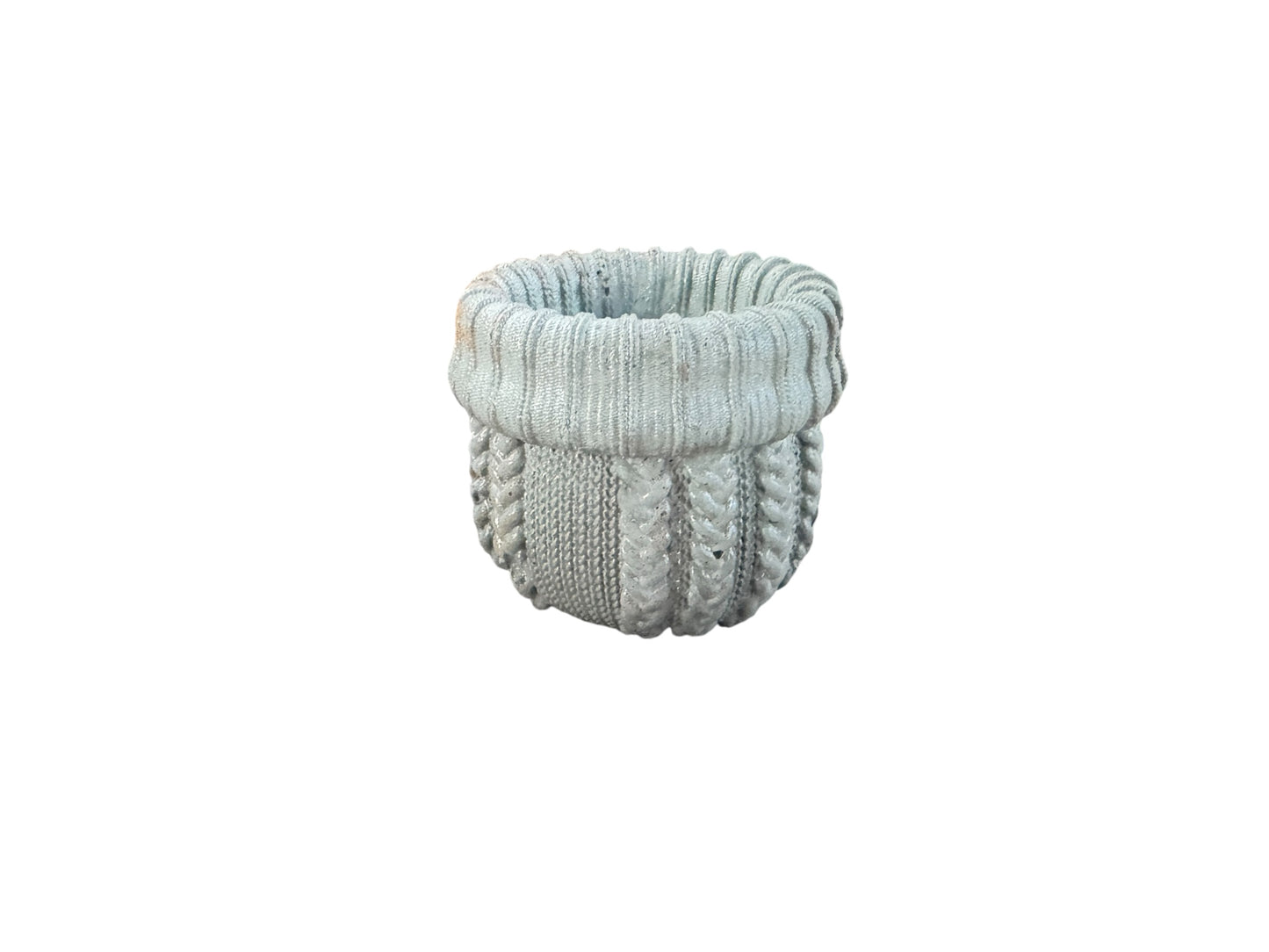 Mist Knit Petite Planter