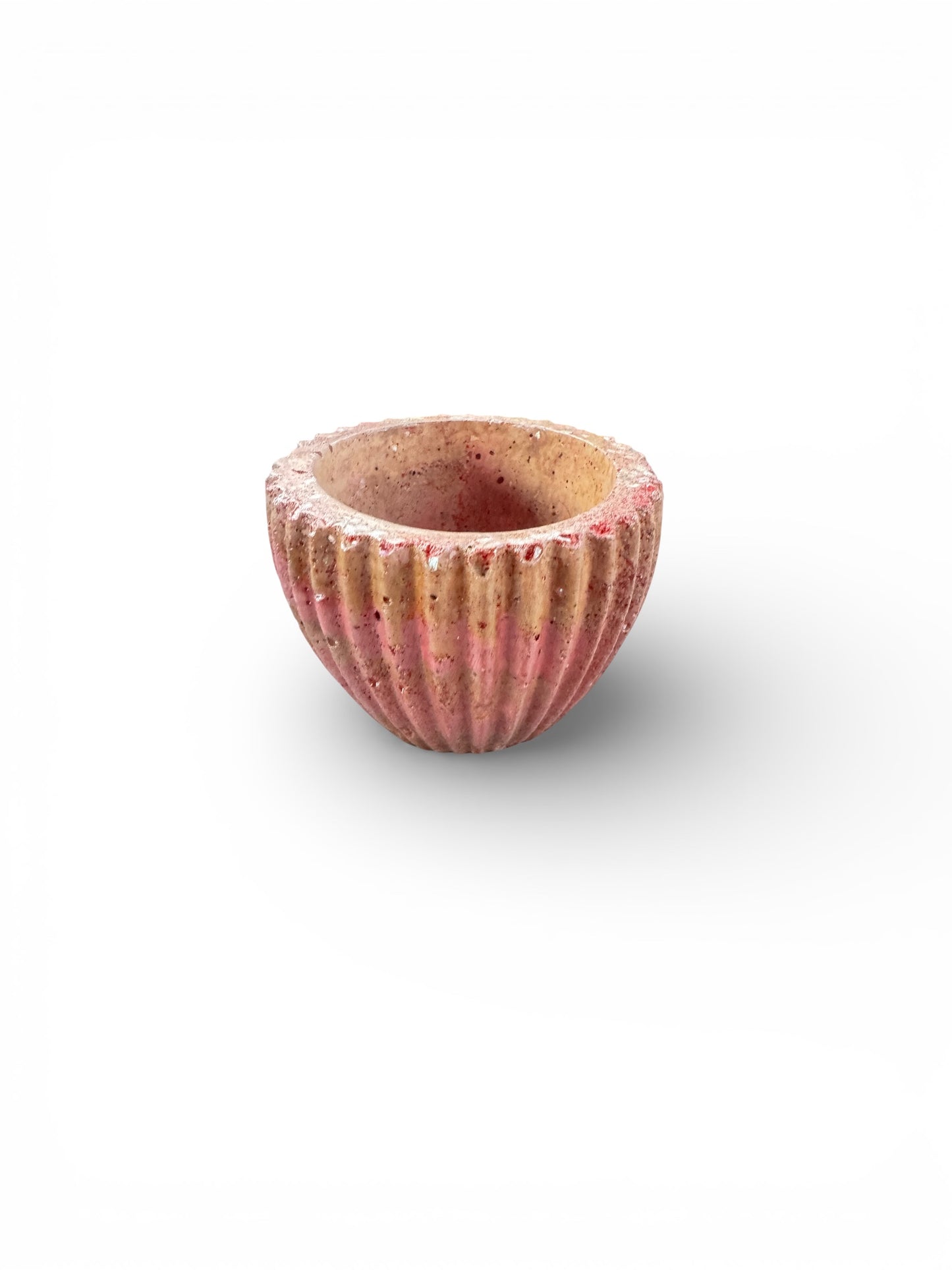Canyon Ribbed Flute Classic Planter