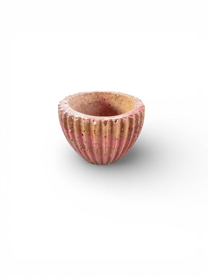 Canyon Ribbed Flute Classic Planter