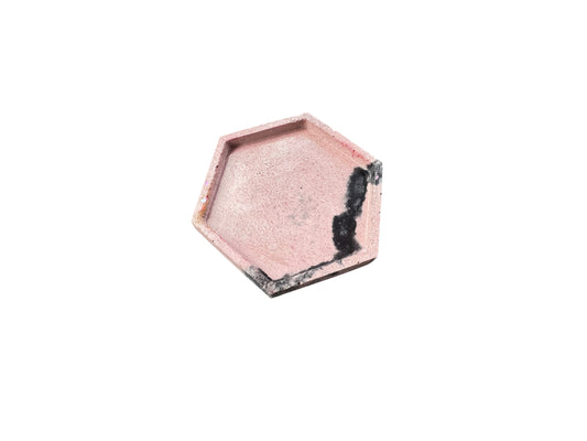 Blush Hex Tray