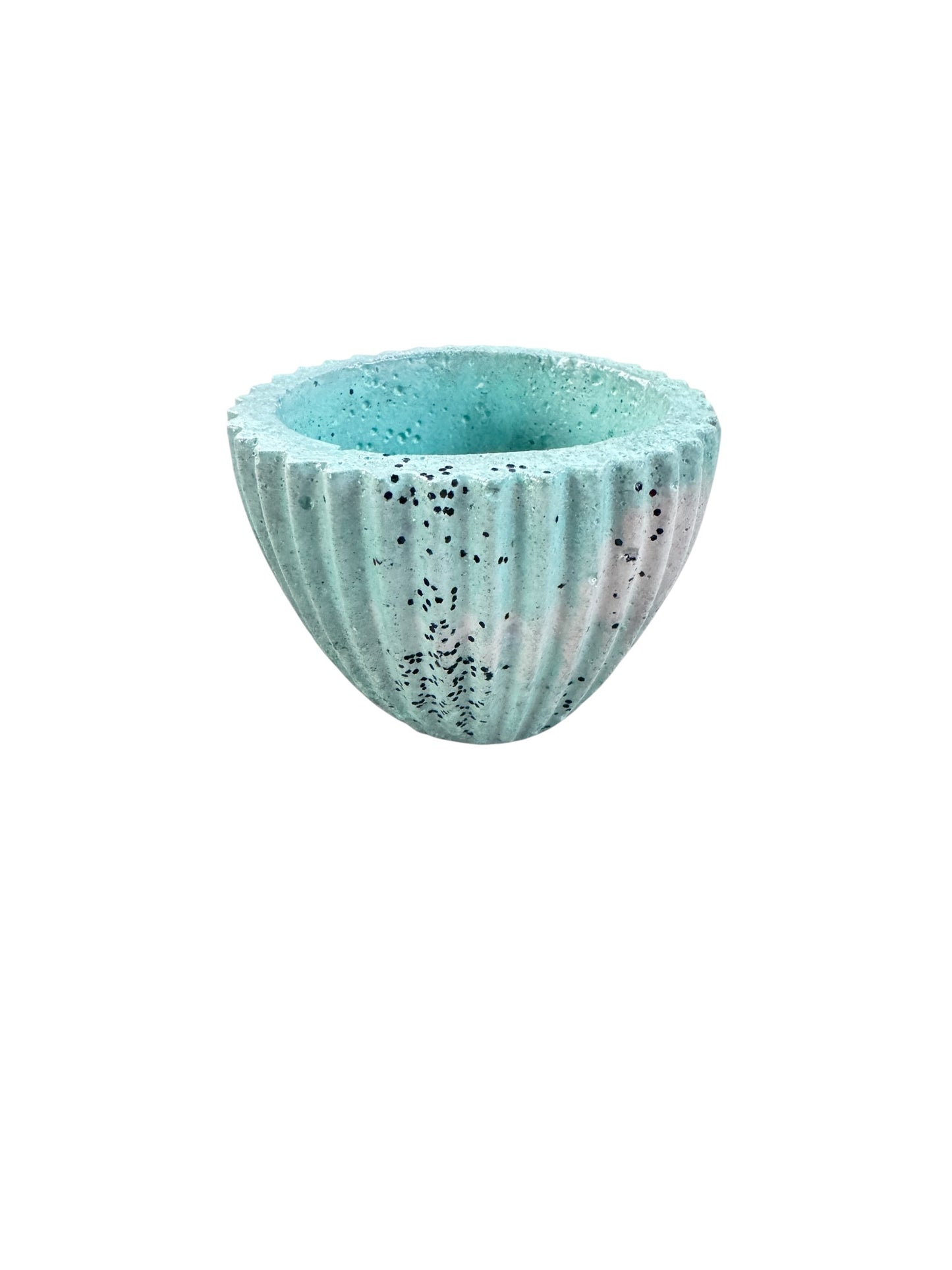 Mint Spark Ribbed Flute Petite