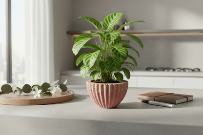 Canyon Ribbed Flute Classic Planter