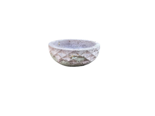 Blush Sand Faceted Valet Planter
