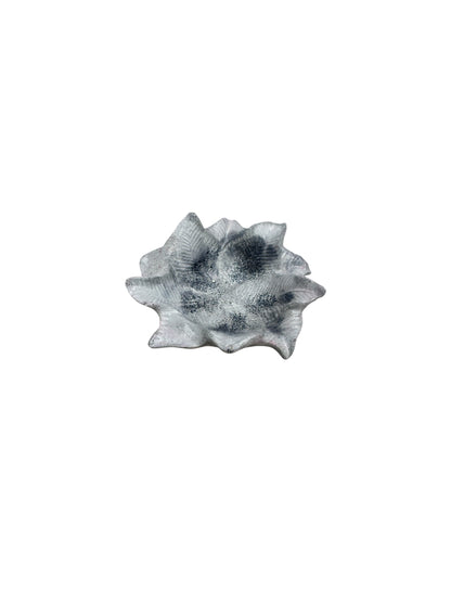 Lunar Selenite Leaf Bowl