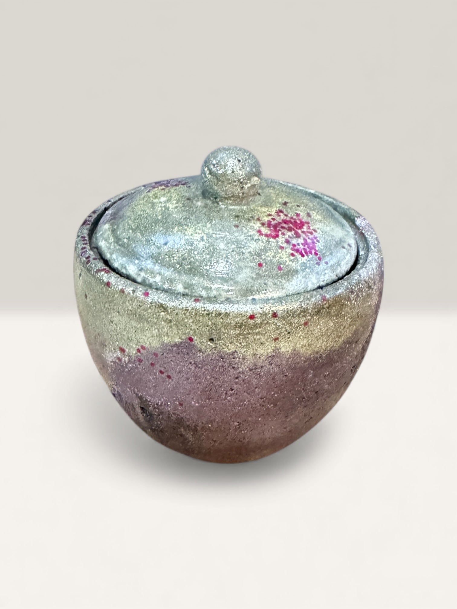 Dusty rose concrete jar RAW & UNIQ