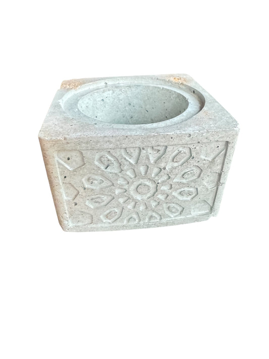 Mist Mandala Planter / Candlelight
