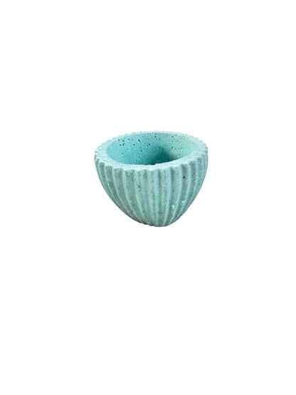 Mint Spark Ribbed Flute Petite