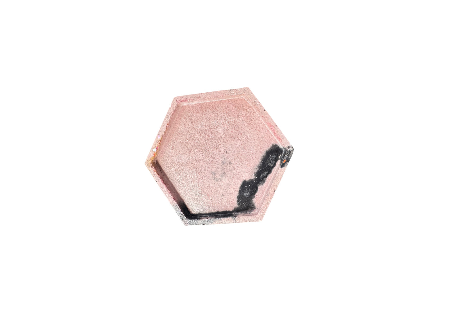 Blush Hex Tray