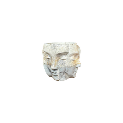Celestial Muse Planter – product view 4 of a handmade concrete planter