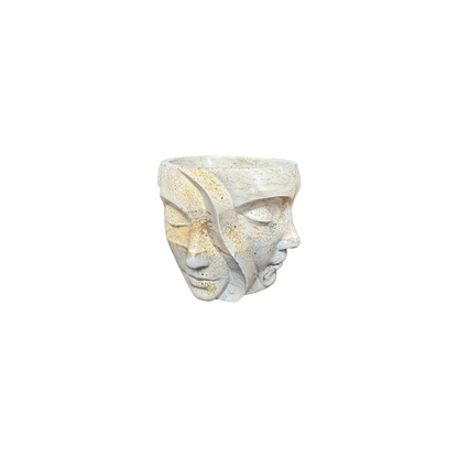 Celestial Muse Planter – product view 6 of a handmade concrete planter