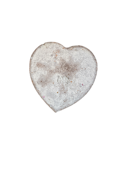 Dusty Salt Empire Heart Jar / Box