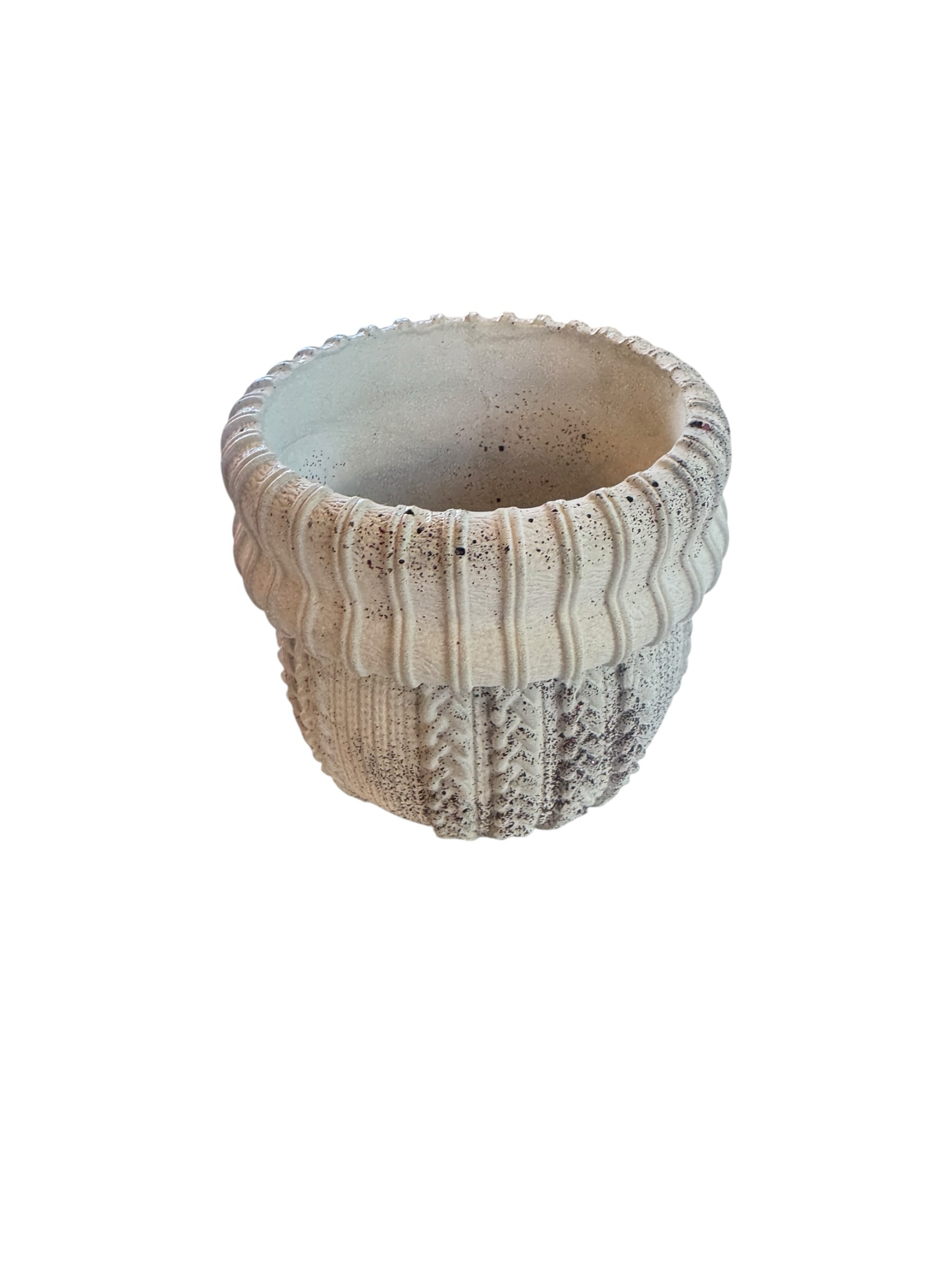 Dusty Salt Knit Planter Classic